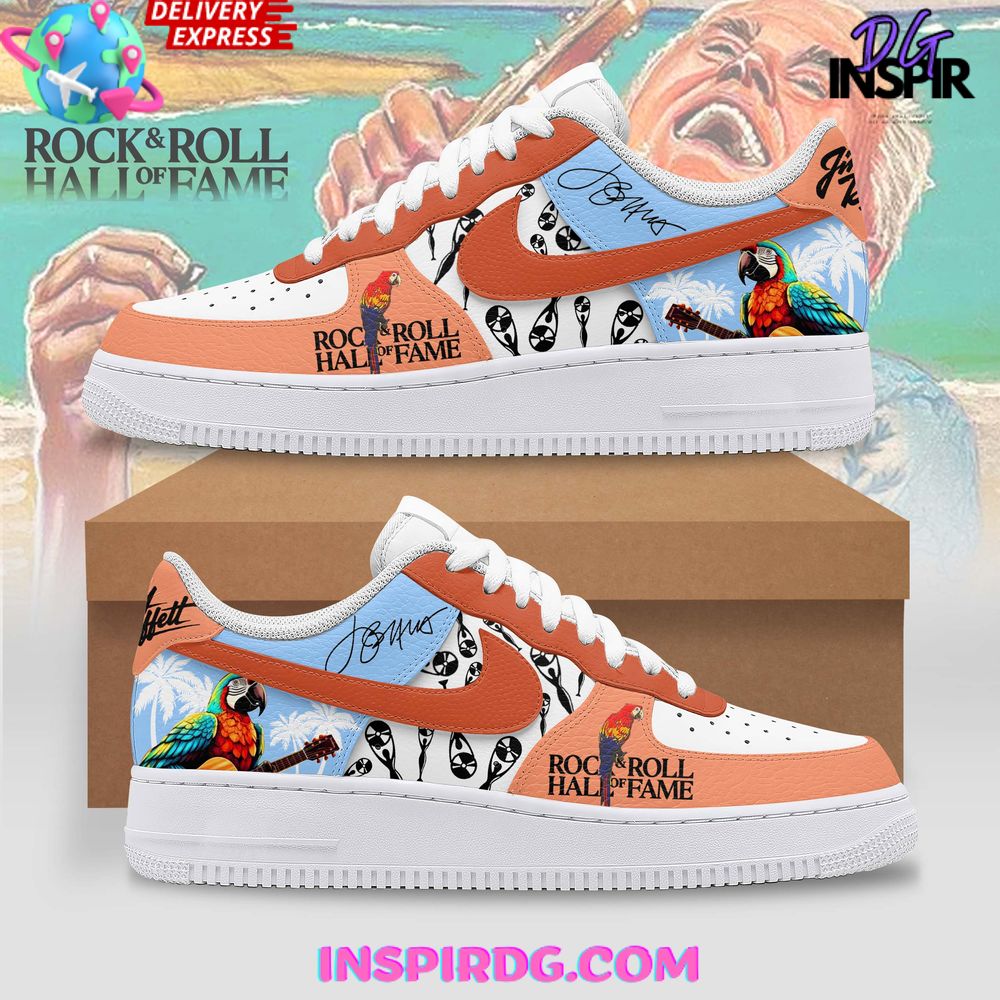 Jimmy Buffett Rock & Roll Hall of Fame Limited Air Force 1