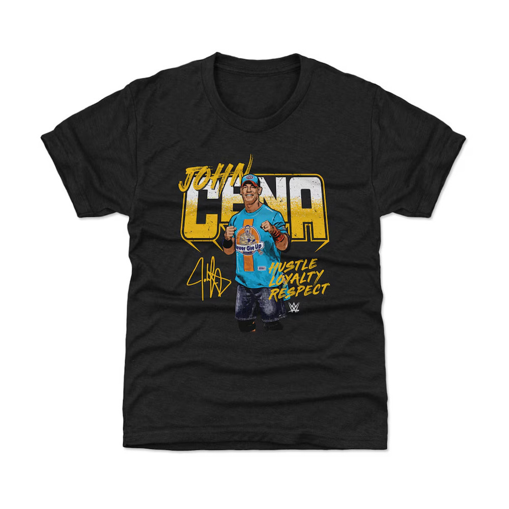 John Cena Hustle Loyalty Respect Marker T-Shirt Meaningful Gifts For Dad Birthday Oregontrailrvpk Shirt