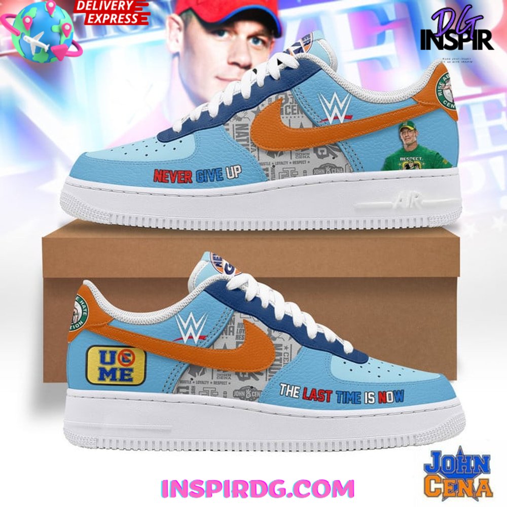 John Cena Never Give Up Air Force 1