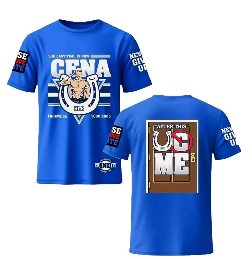 John Cena Shirt For Fans John Cena Farewell Tour 2025 Indianapolis T-Shirt Oregontrailrvpk Shirt