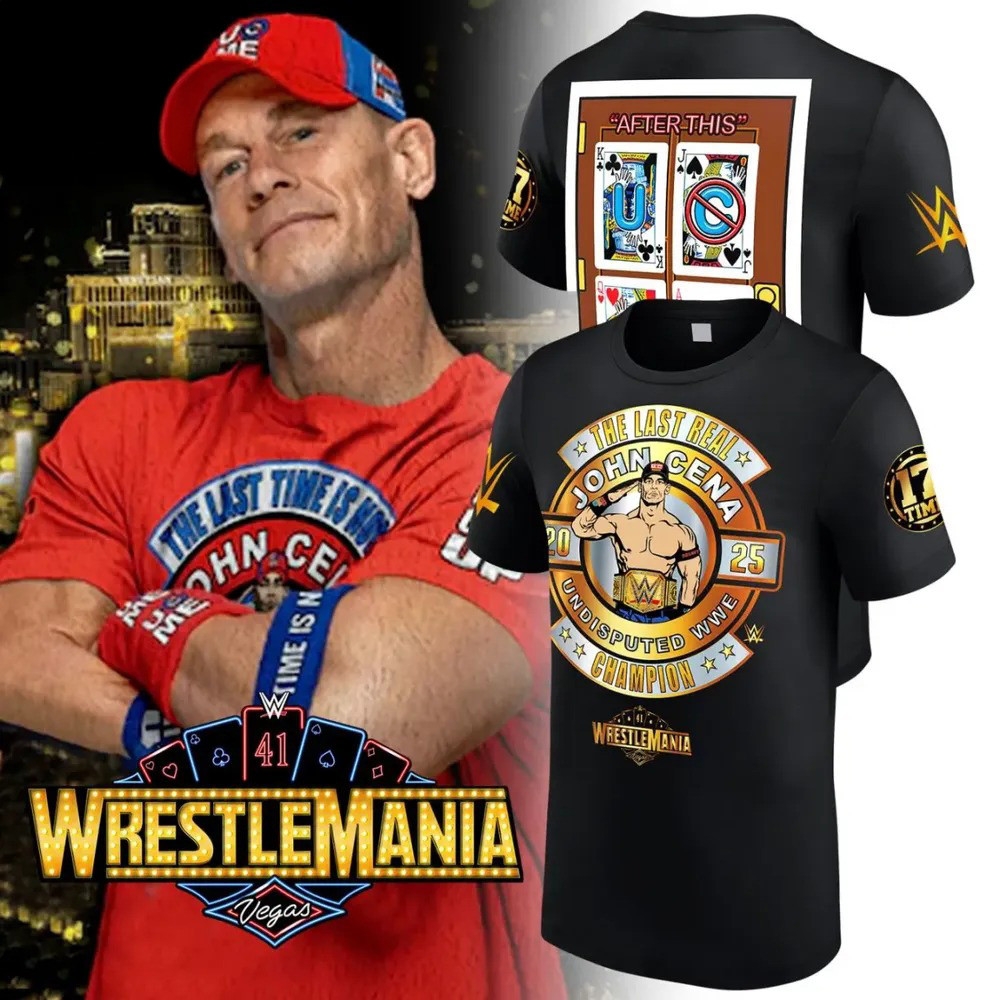 John Cena Shirt John Cena Undisputed WWE Champion 2025 T-Shirt Oregontrailrvpk Shirt