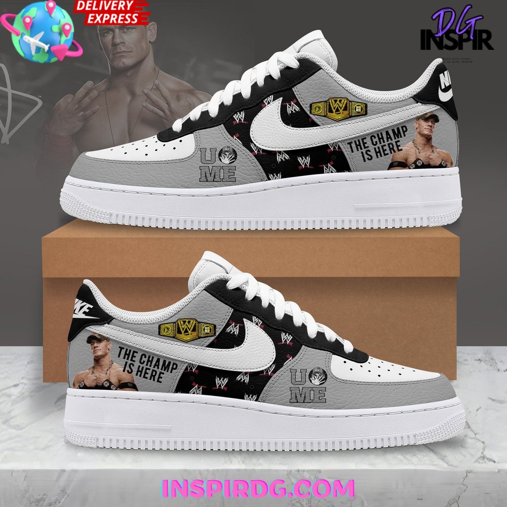 John Cena The Champ is Here Edition Air Force 1