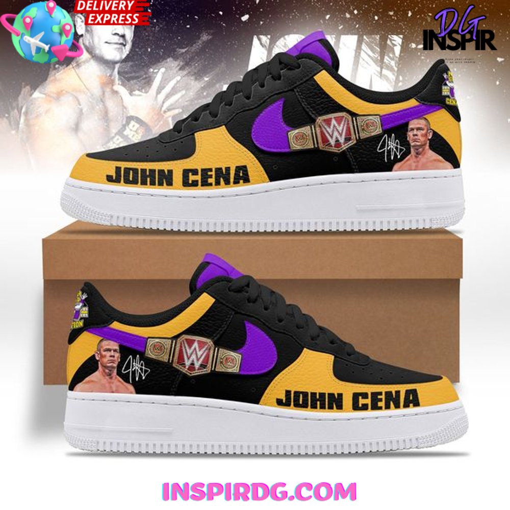 John Cena WWE Championship Limited Edition Air Force 1