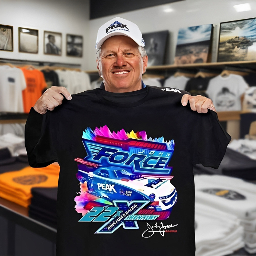 John Force Devastating Racing Shirt Fan Merch John Force Racing T-Shirts Gifts Oregontrailrvpk Shirt
