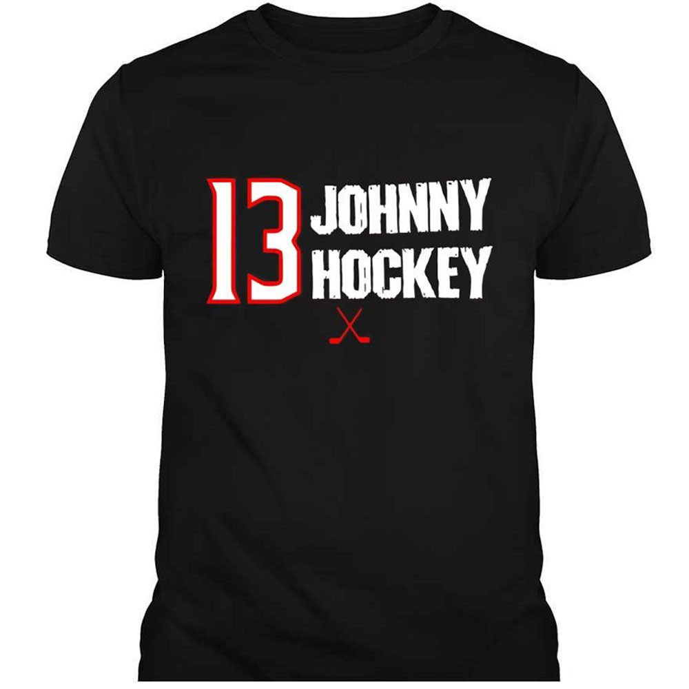Johnny Gaudreau 13 Johnny Hockey Shirt Gifts For Hockey Fans Oregontrailrvpk Shirt