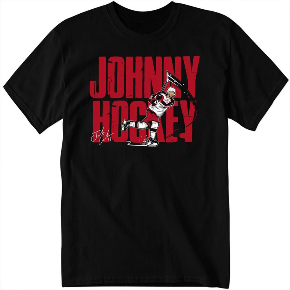 Johnny Gaudreau Johnny Hockey Shirt Gifts For Hockey Fans Oregontrailrvpk Shirt