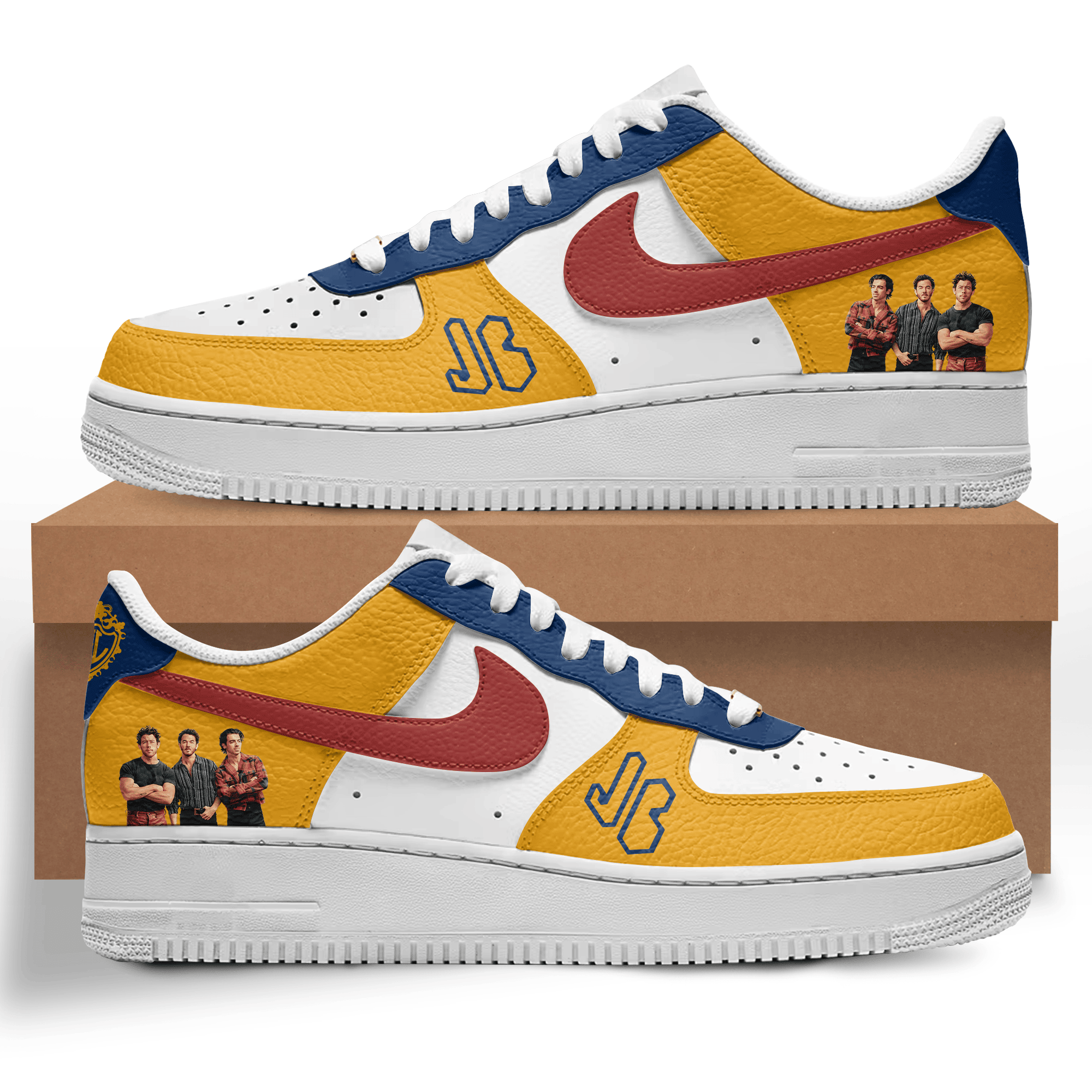 Jonas Brothers Air Low-Top Sneakers Shoes For Men And Women