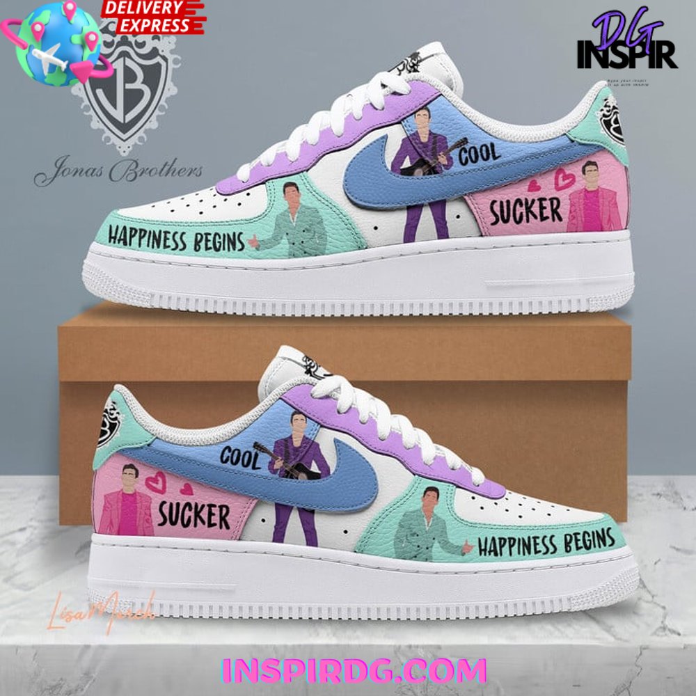 Jonas Brothers Pop Band Limited Air Force 1