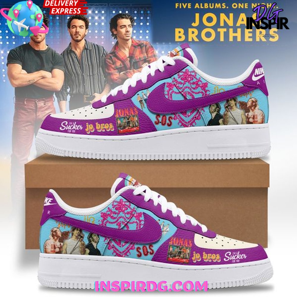 Jonas Brothers Sucker Limited Edition Air Force 1