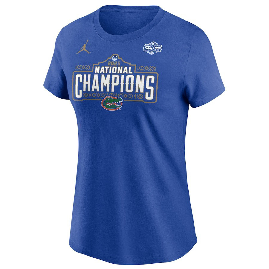 Jordan Brand Royal 2025 NCAA Men's Basketball National Champions T-Shirt For Wife Oregontrailrvpk Shirt