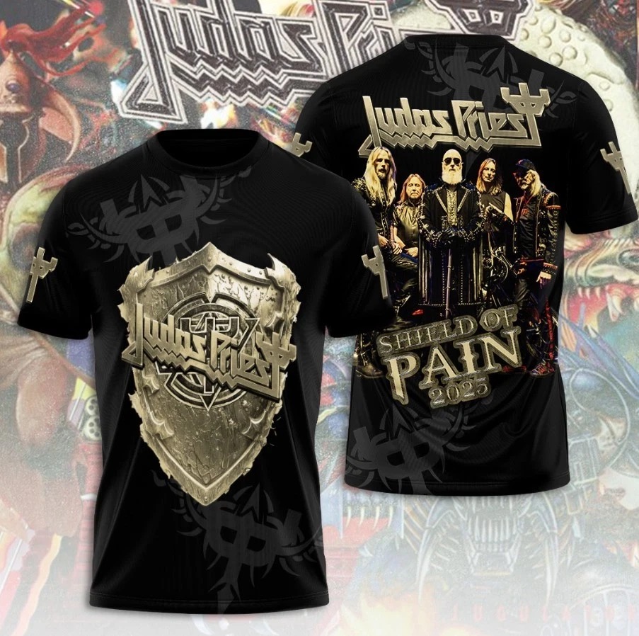 Judas Priest Band 3D T-Shirt Oregontrailrvpk Shirt