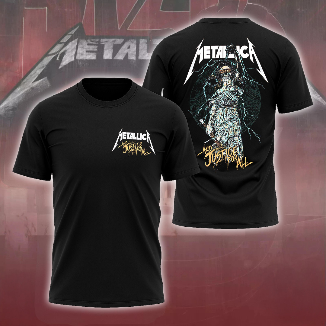 Justice For All Pinball Art T-Shirt Oregontrailrvpk Shirt