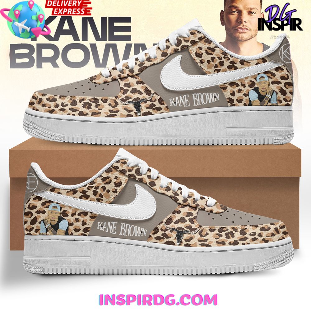Kane Brown Leopard Air Force 1 Premium Sneaker