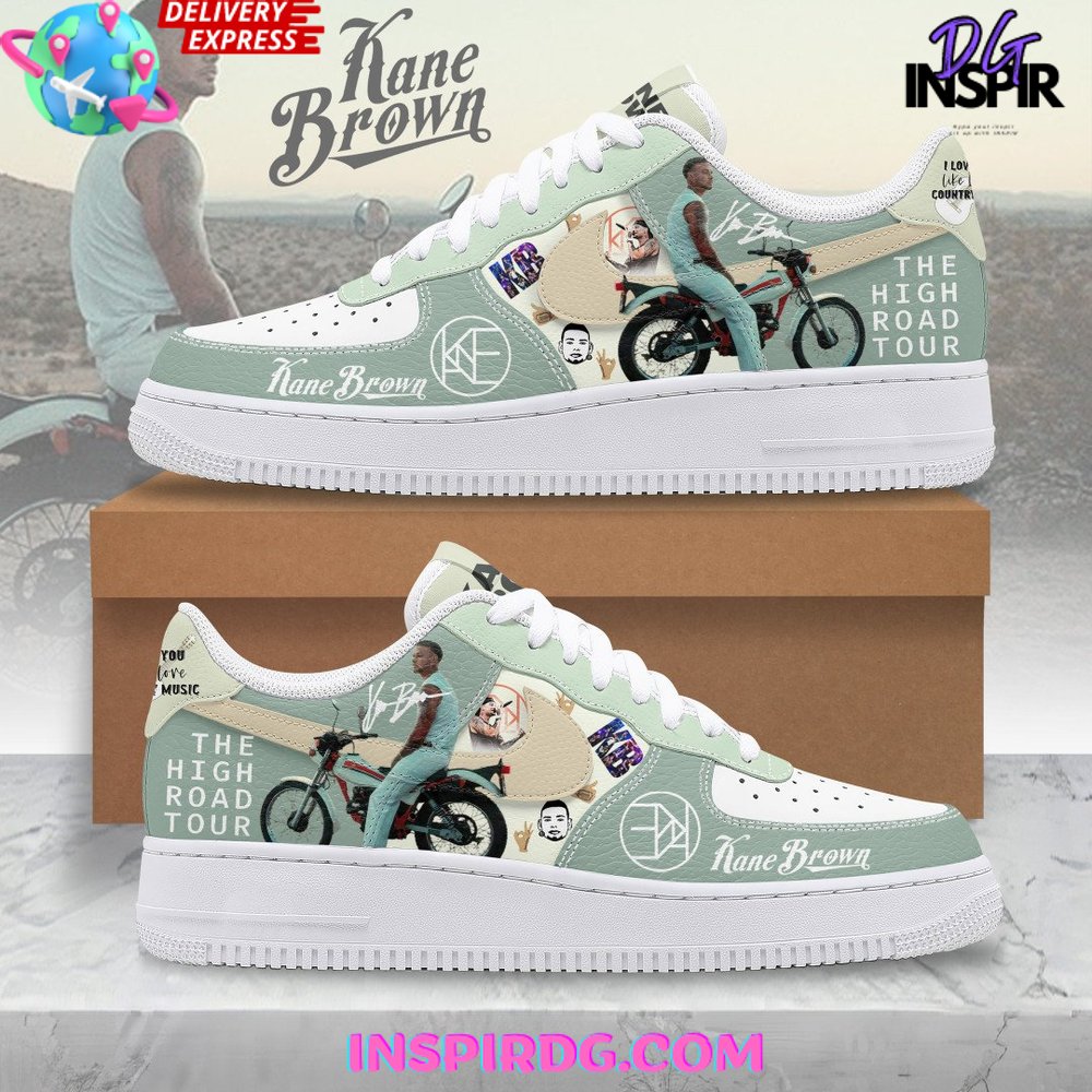 Kane Brown The High Road Tour Limited Edition Air Force 1 Sneakers