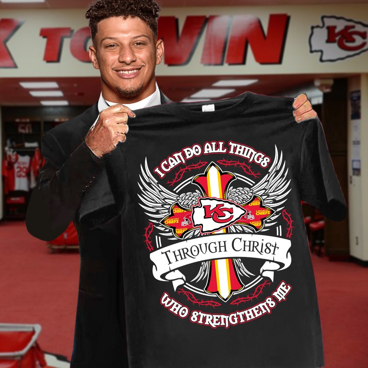 Kansas City Chiefs Faith Shirt I Can Do All Things Through Christ Who Strengthens Me Oregontrailrvpk Shirt