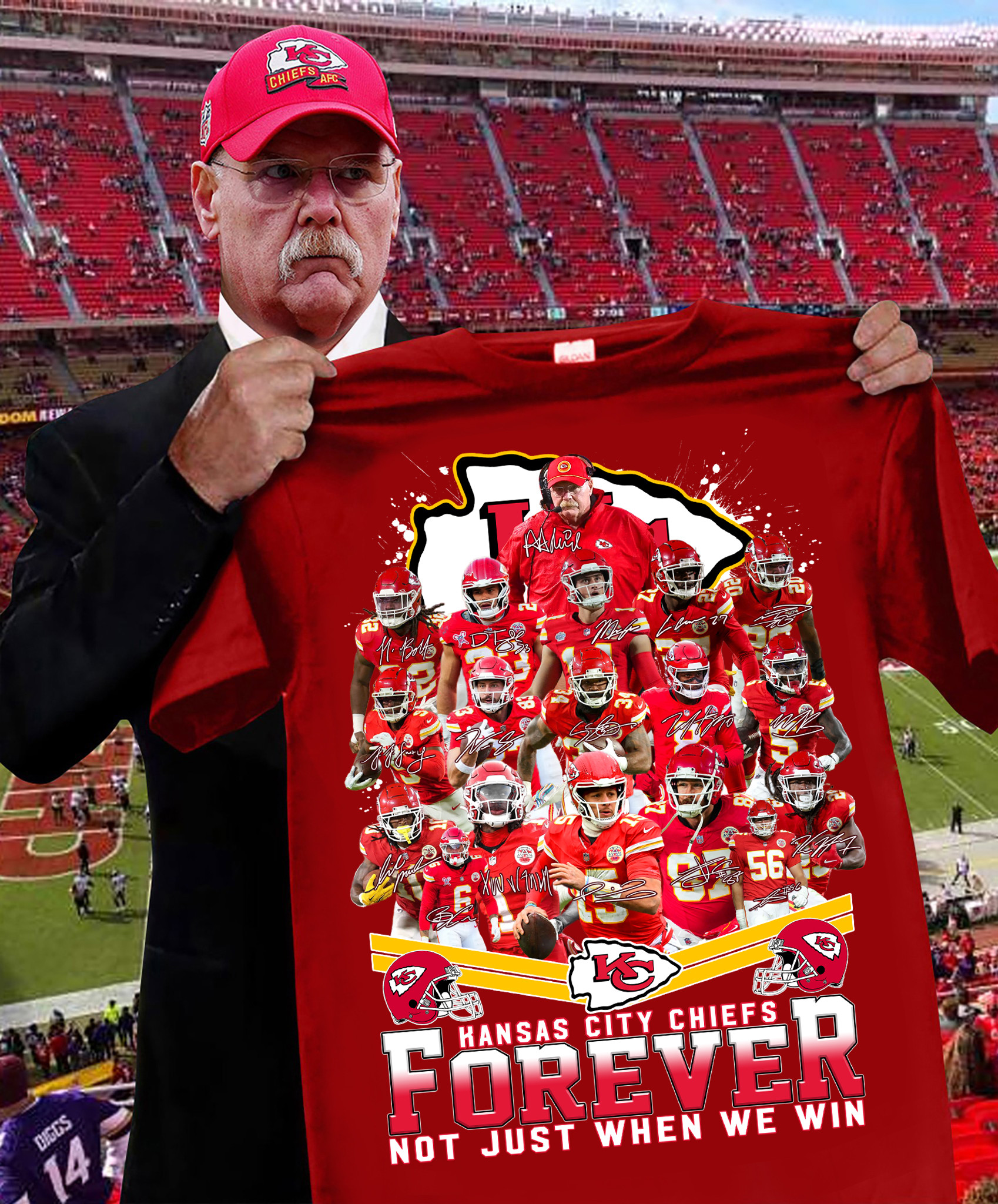 Kansas City Chiefs Forever Not Just When We Win T-Shirt Presents For Football Fans Oregontrailrvpk Shirt