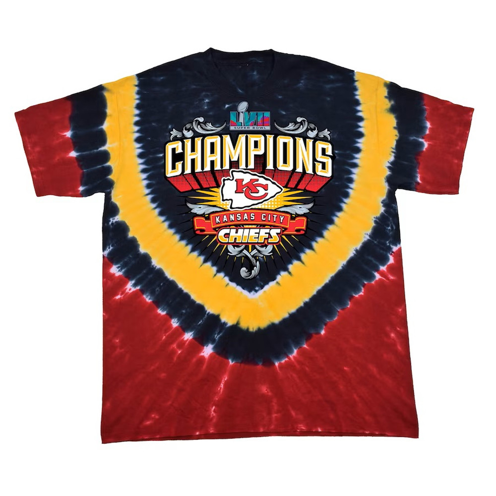 Kansas City Chiefs Super Bowl LVII Tie Dye T-Shirtpecial Gift For Father Oregontrailrvpk Shirt