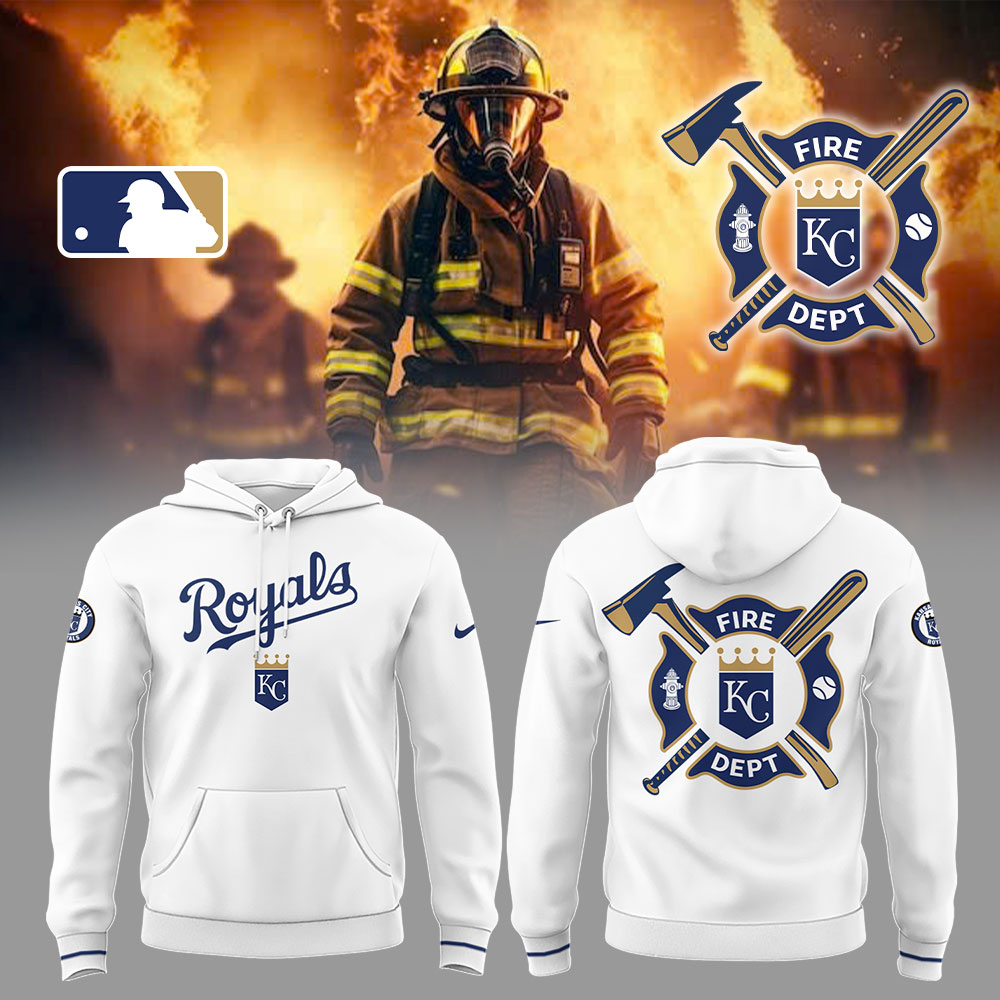 Kansas City Royals x Firefighter Appreciation Night Hoodie