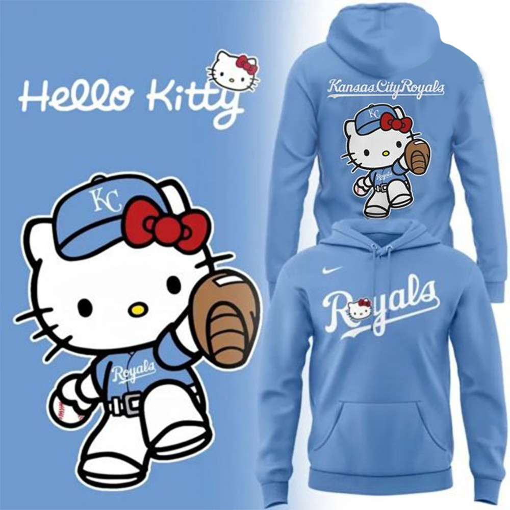 Kansas City Royals x Hello Kitty Game Night Special Hoodie Good Gifts For Basketball Loversh