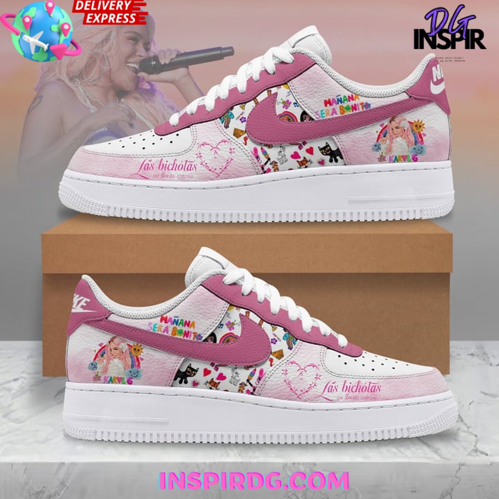 Karol G Amargura Style Air Force 1