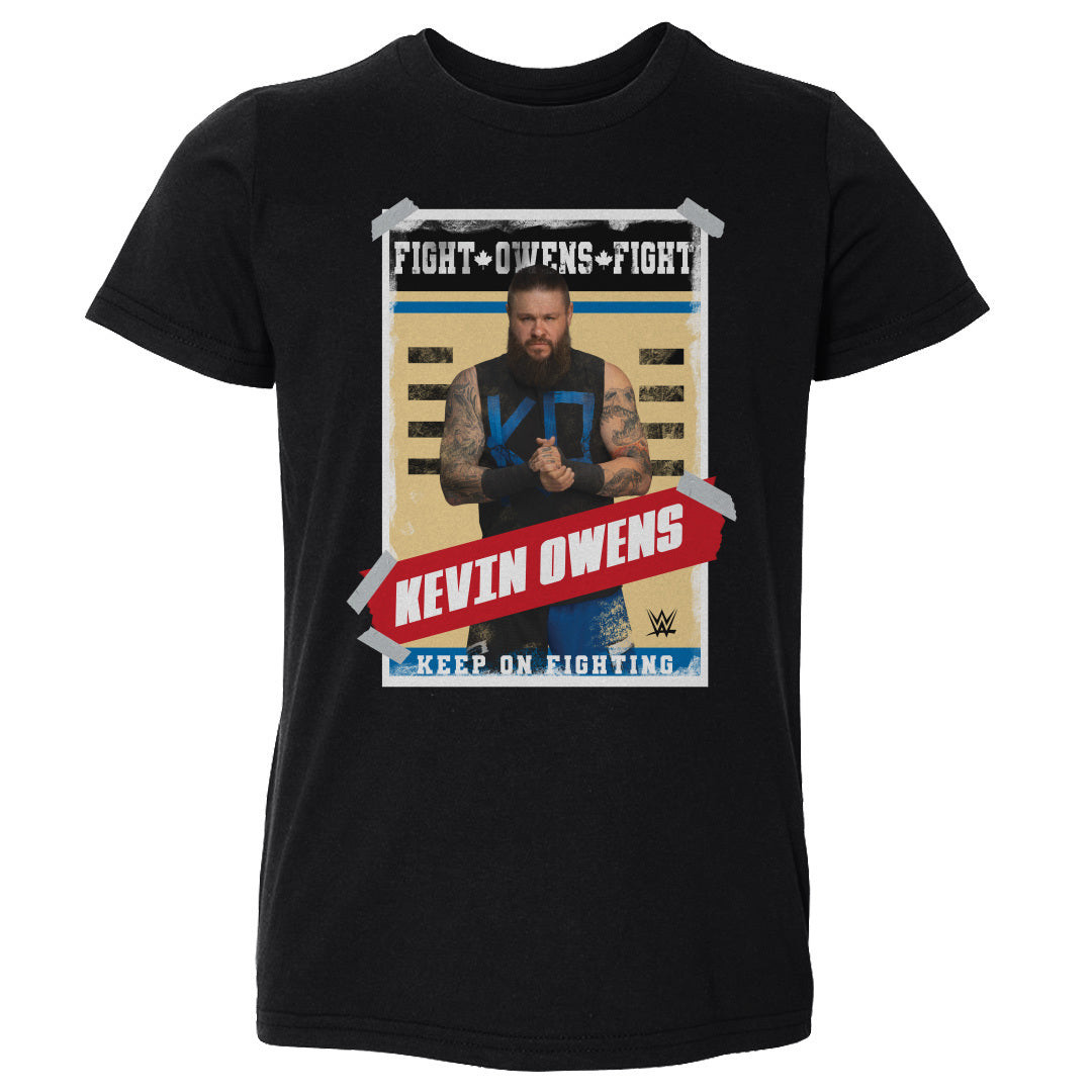 Keep On Fighting Kevin Owens Poster T-Shirt For Husband Oregontrailrvpk Shirt