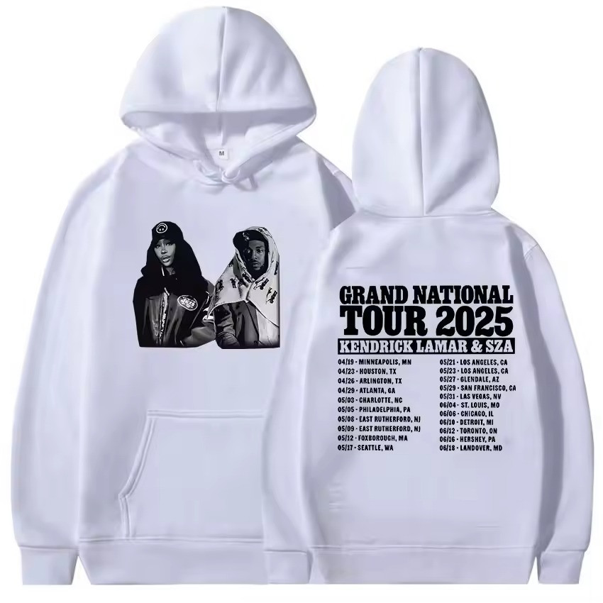 Kendrick And Sza Grand National Tour Merch 2025 Hoodie GNX Kendrick SZA