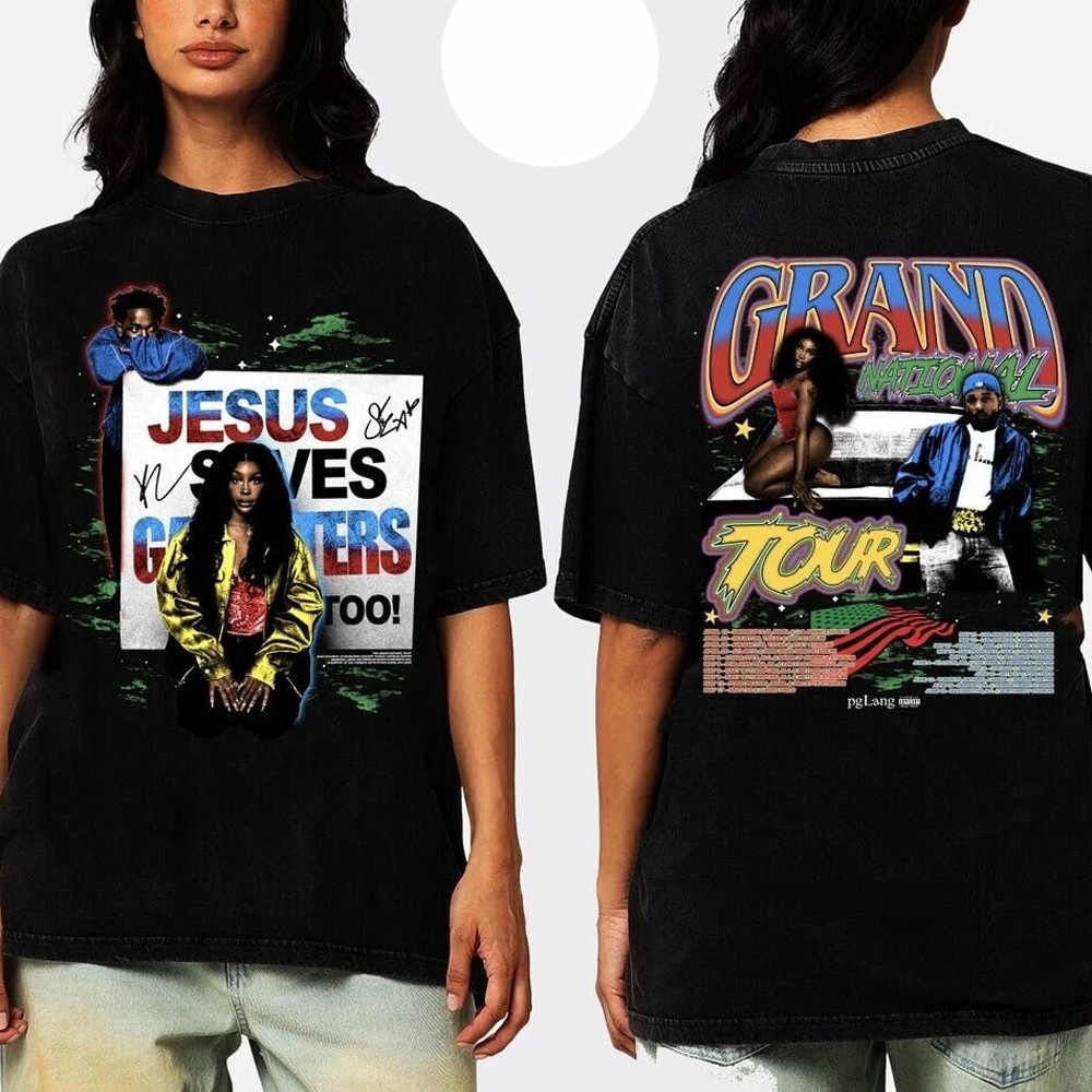 Kendrick And SZA Tour Shirt Grand National Tour 2025 Kendrick Lamar T-Shirt Oregontrailrvpk Shirt