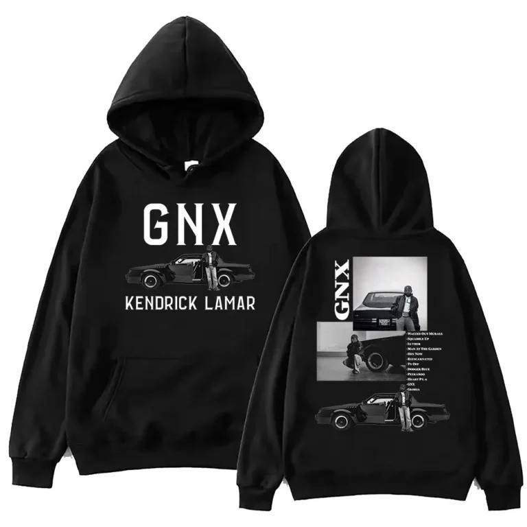 Kendrick GNX Tour Merch Hoodie Kendrick Lamar GNX Grand National Tour Merch Gifts