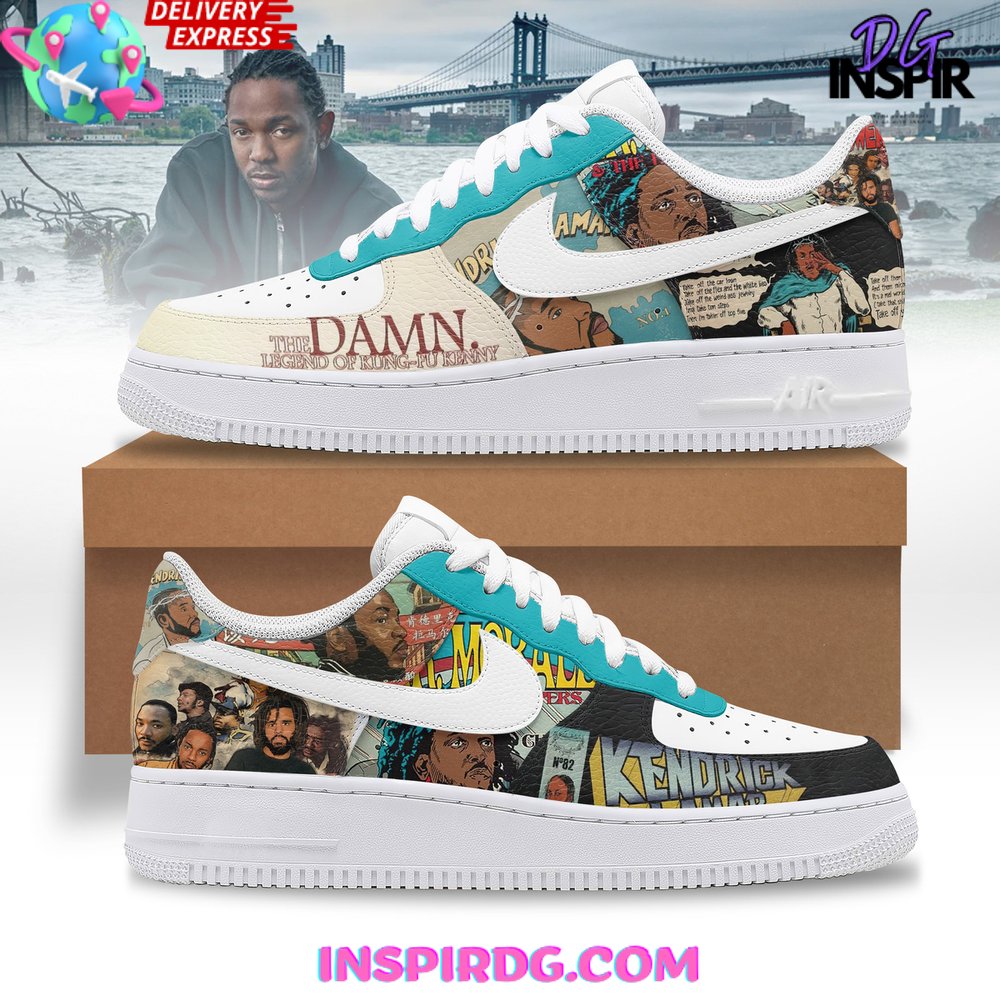 Kendrick Lamar Comic Limited Edition Air Force 1