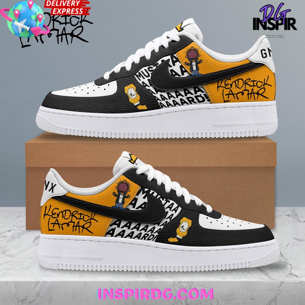 Kendrick Lamar Mustard Limited Edition Air Force 1