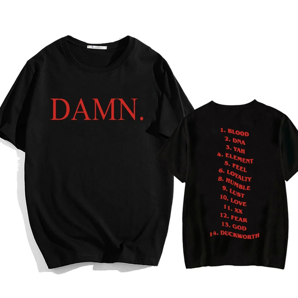 Kendrick Lamar Tour Merch DAMN Kendrick Lamar Album T-Shirt Oregontrailrvpk Shirt