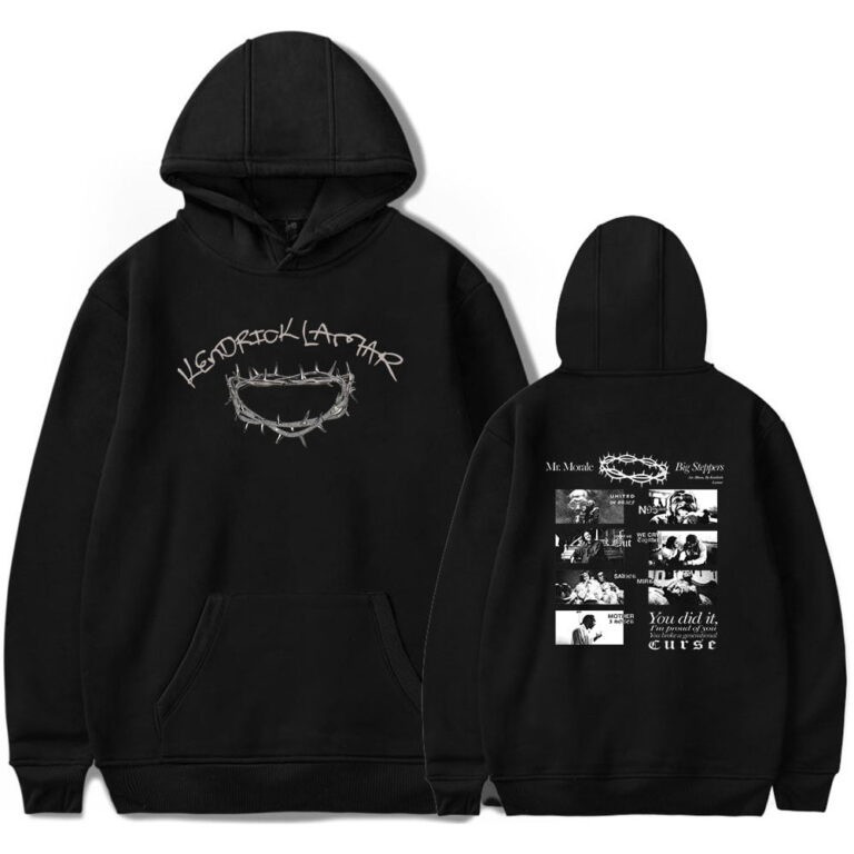 Kendrick Tour Merch Hoodie Kendrick Lamar Mr. Morale & The Big Steppers Hoodie