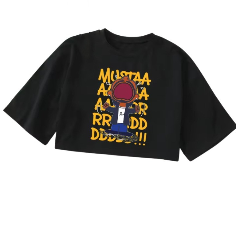 Kendrick Tour Merch Kendrick Lamar Mustard Crop Top Shirt Grand National Tour Merch Oregontrailrvpk Shirt