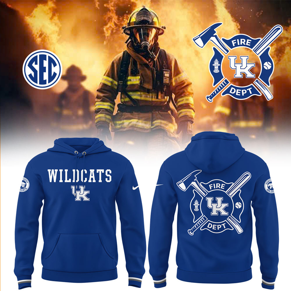 Kentucky Baseball x Firefighter Appreciation Night Hoodie