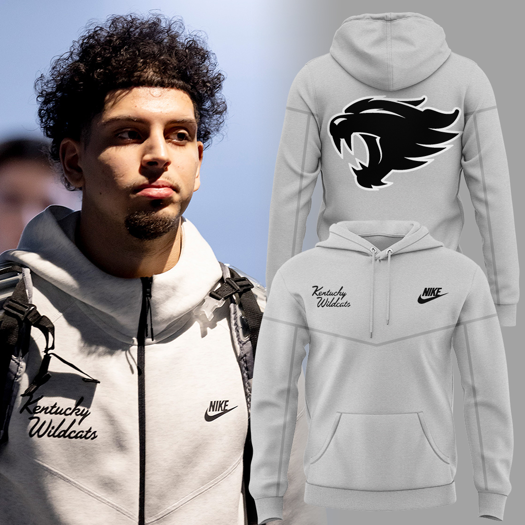 Kentucky Basketball Gray Hoodie Presents For Basketball Players