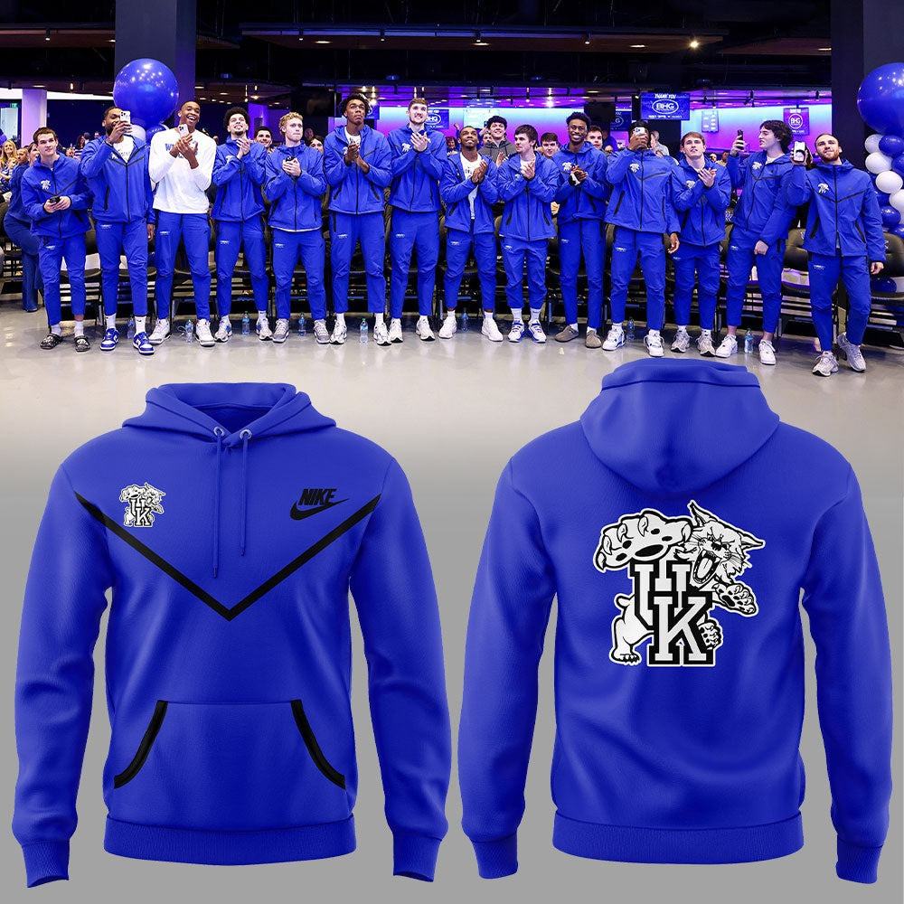 Kentucky Men's Basketball GoBigBlue Hoodie Basketball Enthusiast Gifts