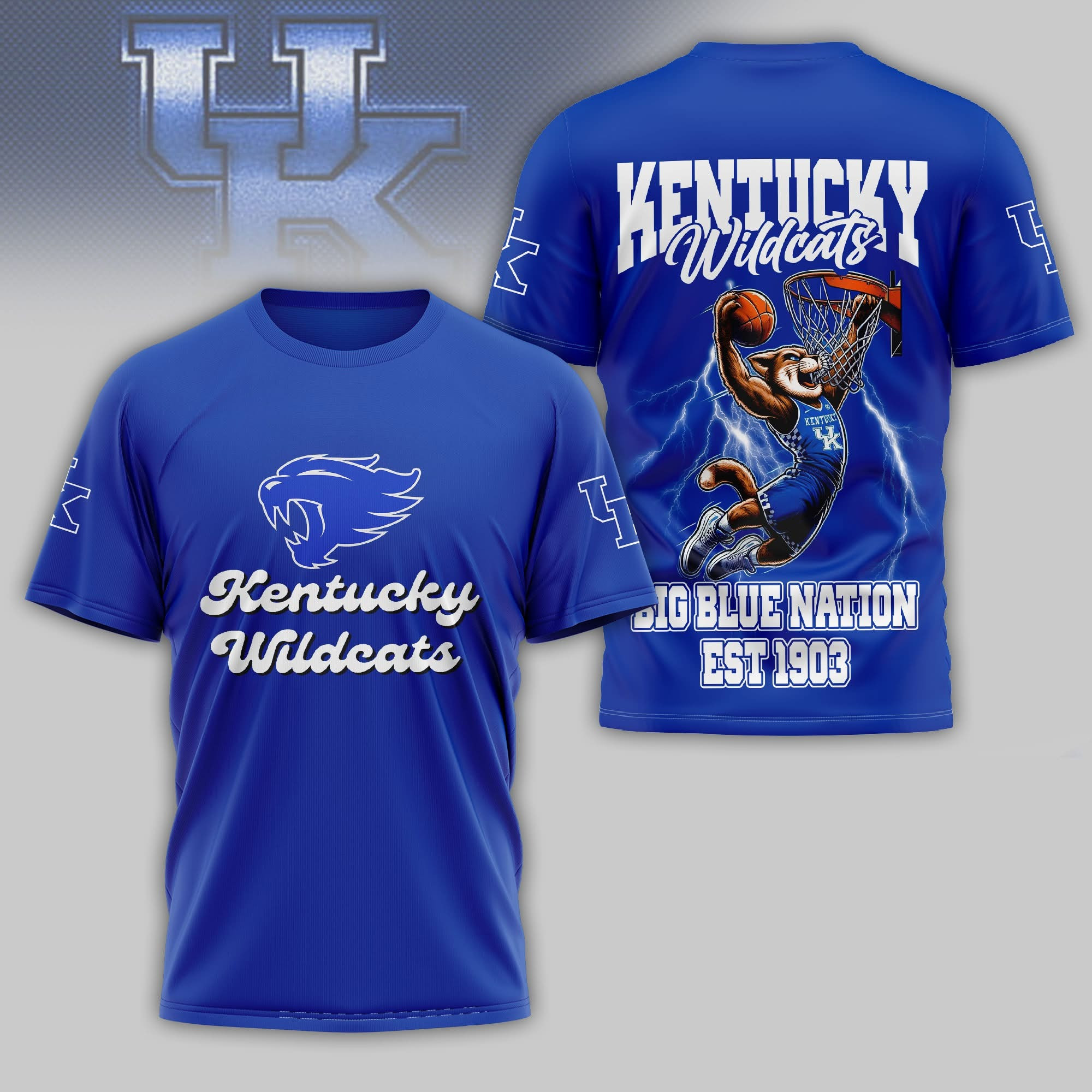 Kentucky Wildcats Big Blue Nation EST 1930 T-Shirt Kentucky Basketball Oregontrailrvpk Shirt