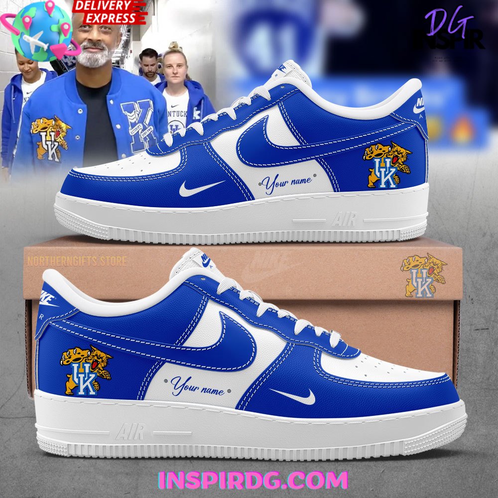 Kentucky Wildcats Custom Air Force 1