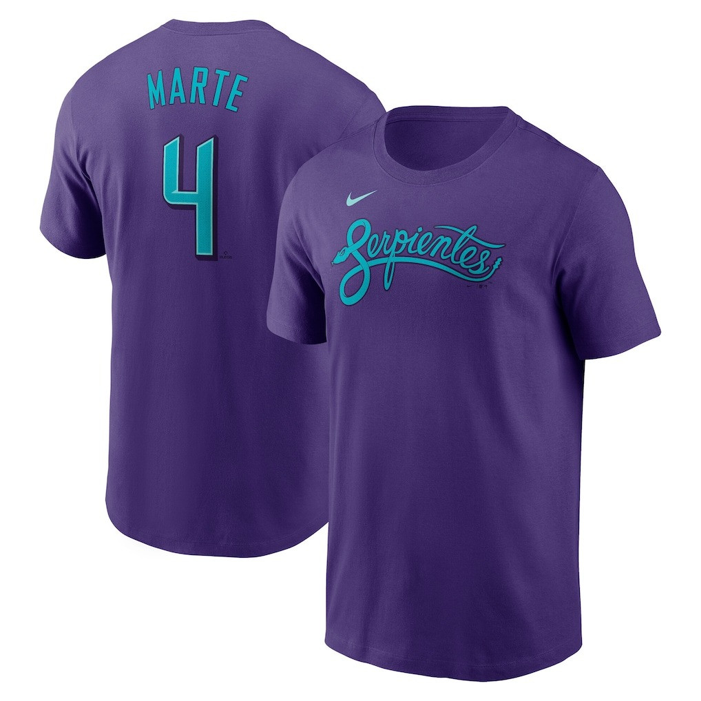 Ketel Marte Arizona Diamondbacks City Connect Shirt 2025 Dbacks Fuse Name Number T-Shirt Oregontrailrvpk Shirt