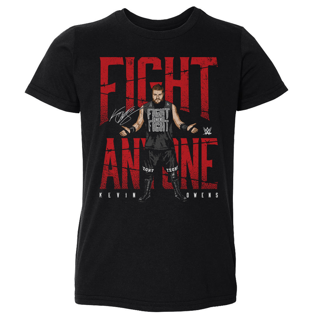 Kevin Owens Fight Anyone T-Shirt For Boyfriend Oregontrailrvpk Shirt