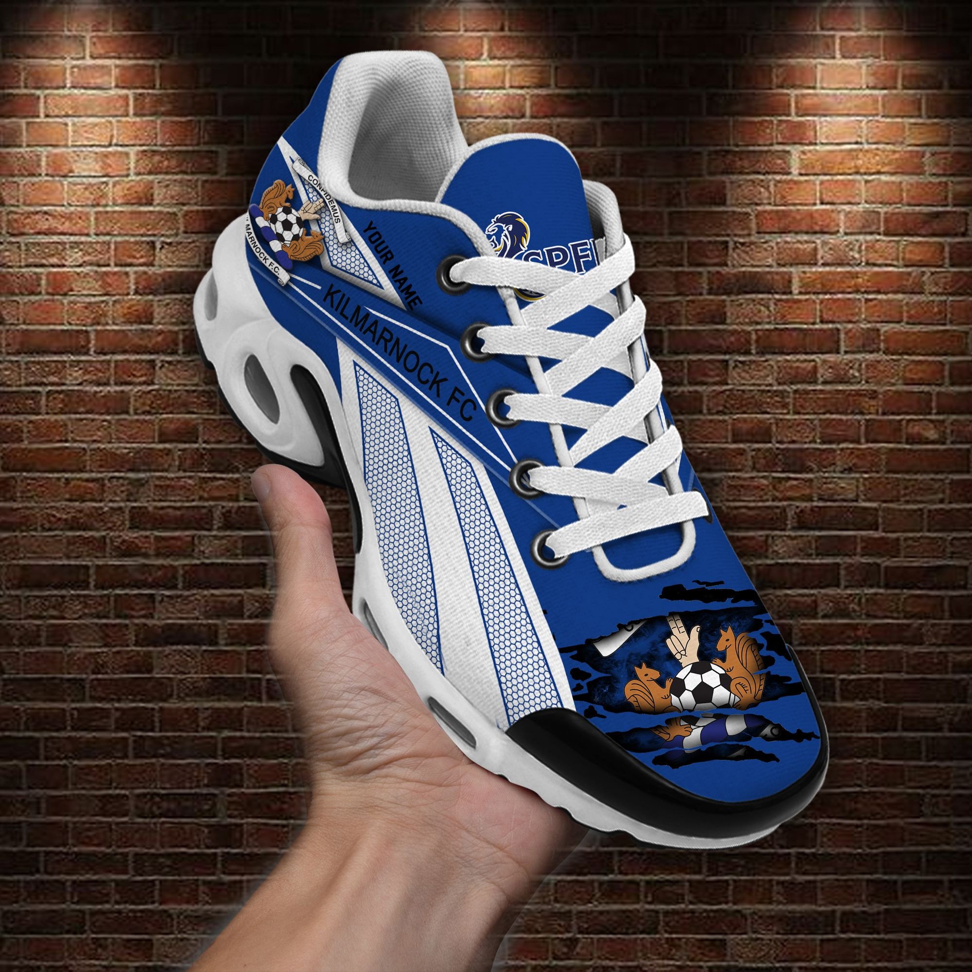 Kilmarnock F.C. Air Max Plus Shoes Sneakers For Men And Women