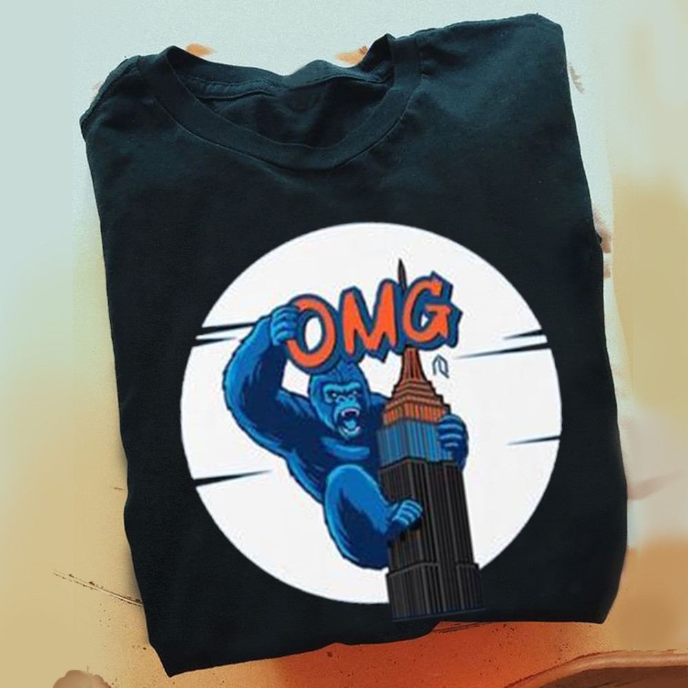 King Kong New York Mets OMG 2024 NLCS T-Shirt Oregontrailrvpk Shirt