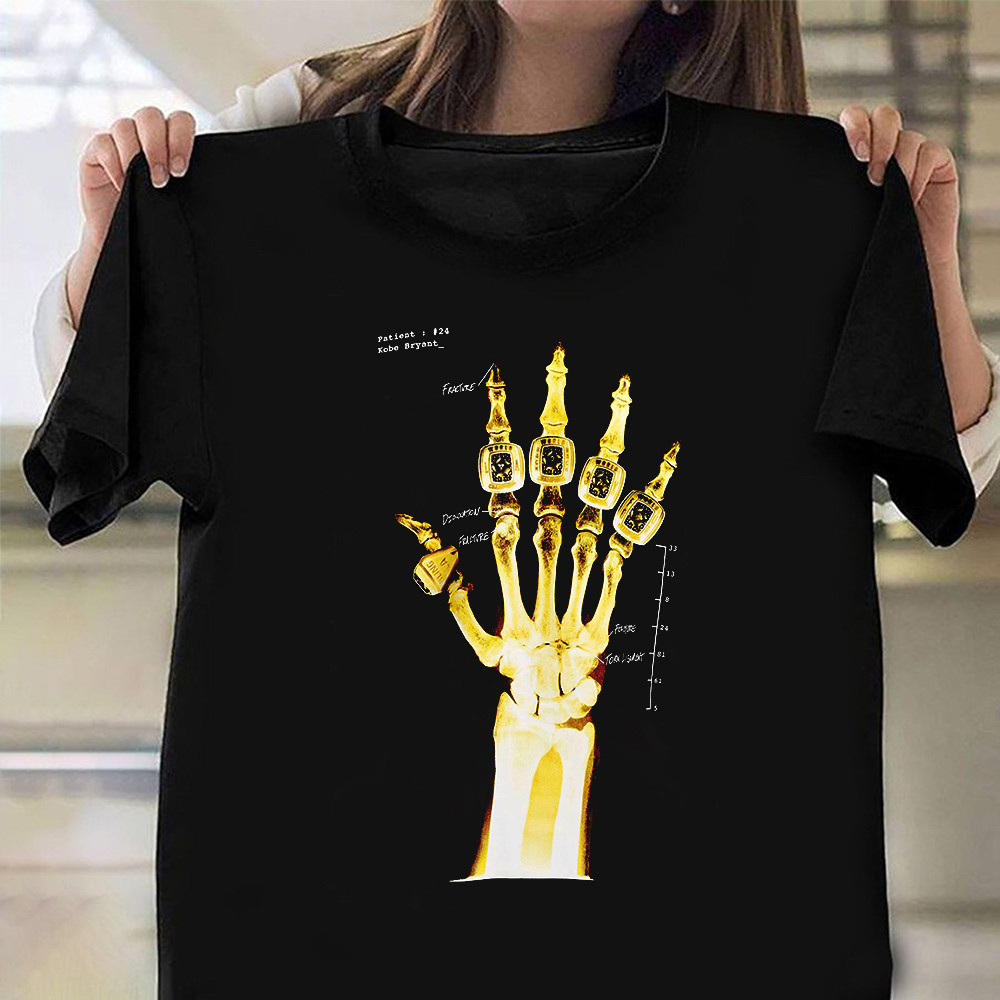 Kobe X Ray Shirtkull Skeleton Unique T-Shirt For Boyfriends Oregontrailrvpk Shirt