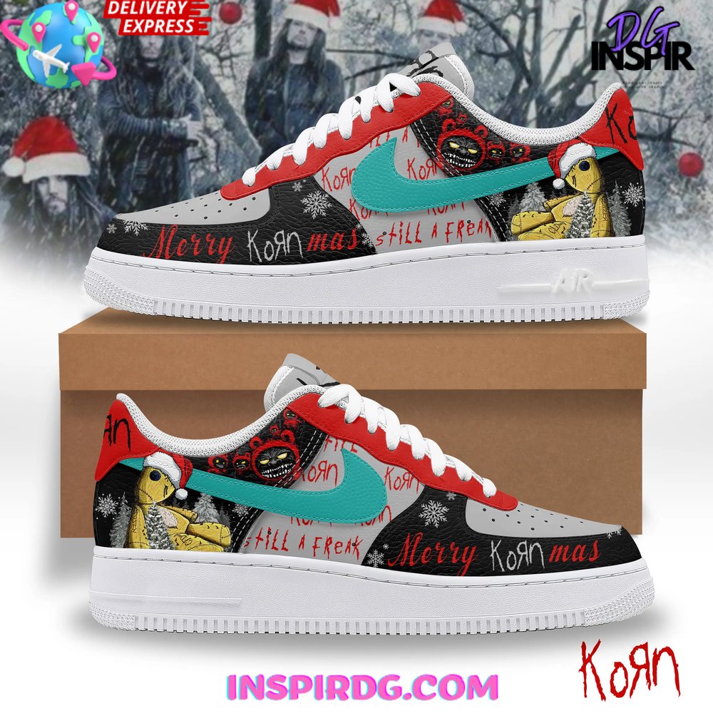 Korn Band Merry Christmas Limited Edition Air Force 1