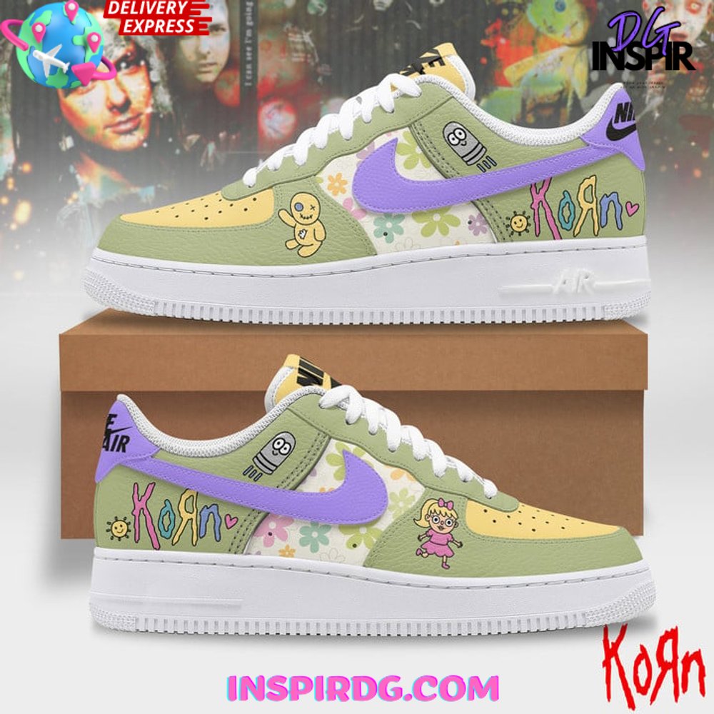 Korn Collab Limited Edition Air Force 1 Shoes