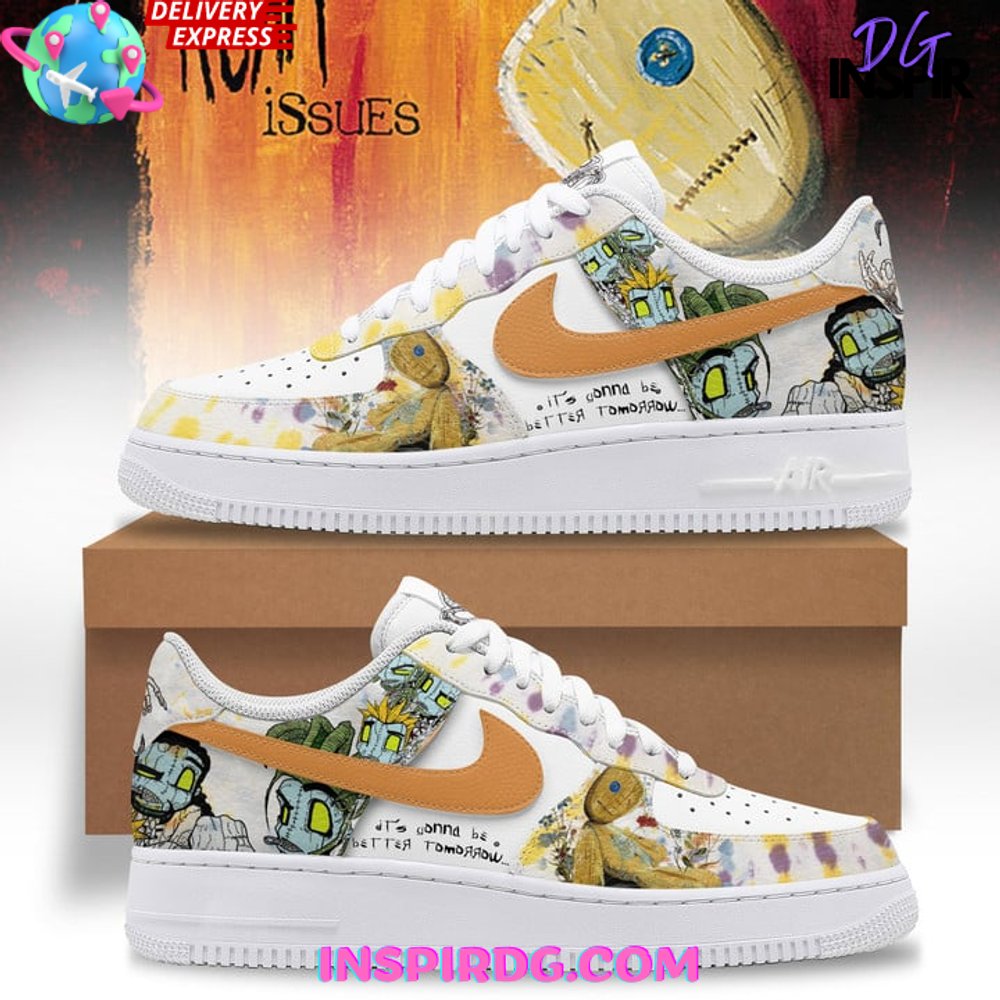Korn Gojira Limited Edition Air Force 1 Shoes