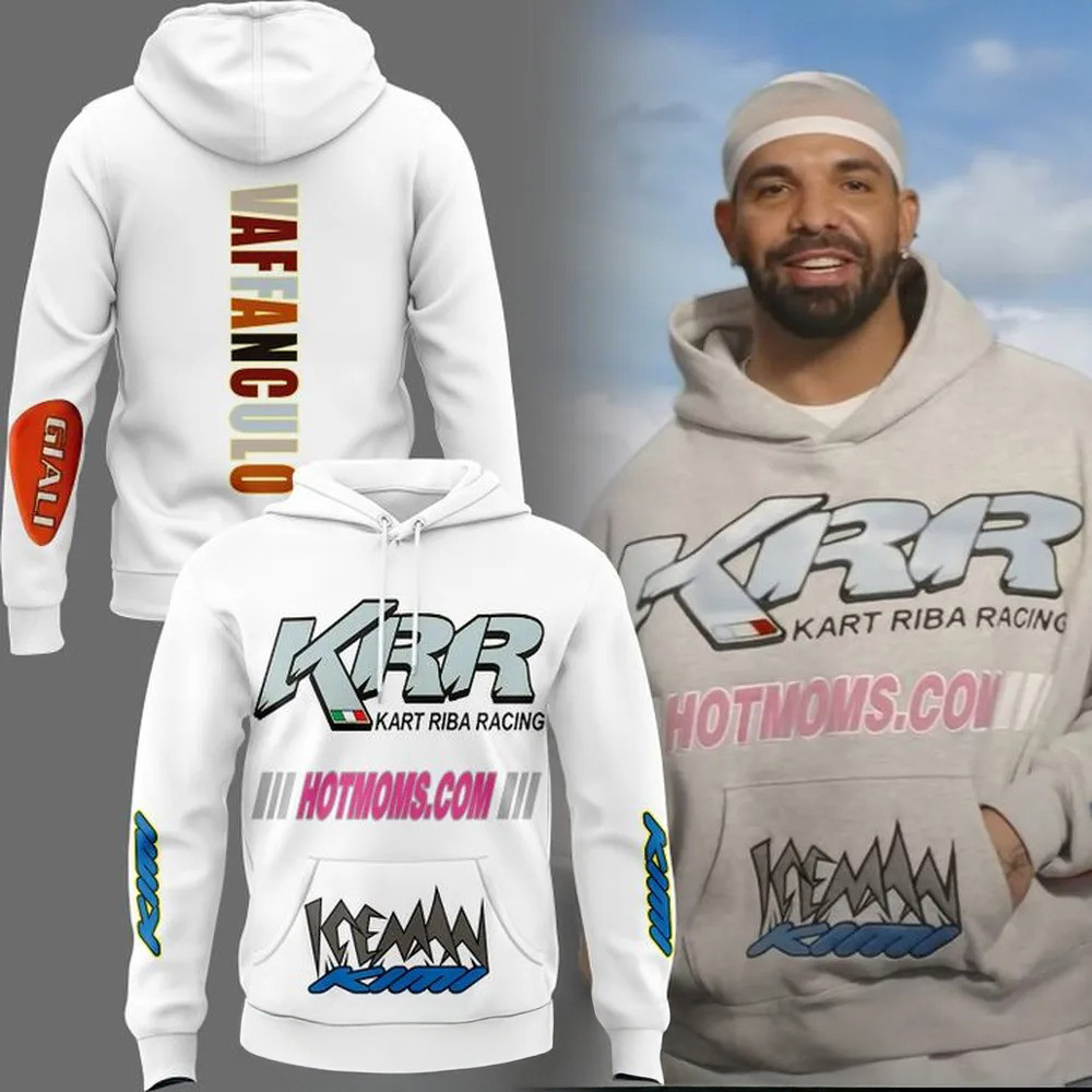 KRR Kart Riba Racing x Hot Moms Statement Hoodie
