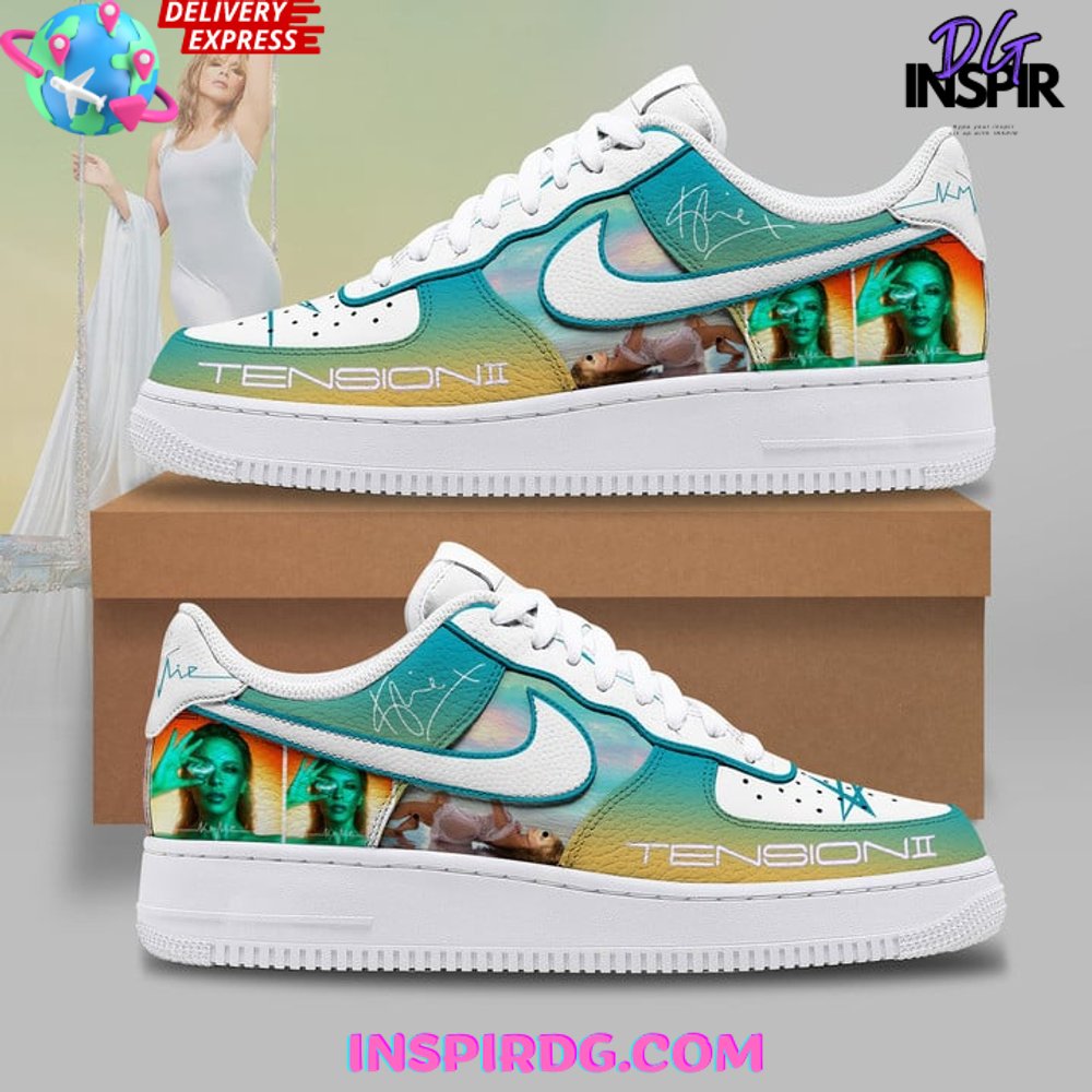 Kylie Minogue Tension II Limited Edition Air Force 1