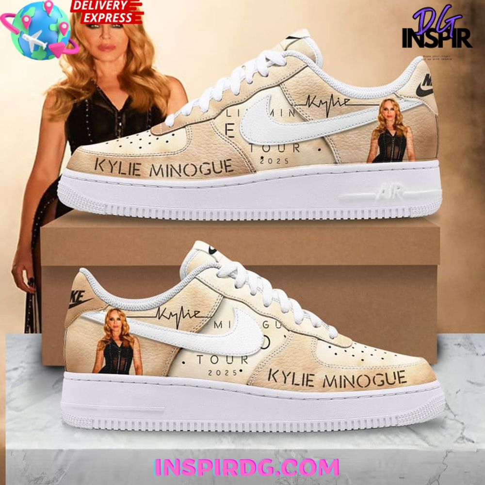 Kylie Minogue Tension Tour 2025 Limited Edition Air Force 1