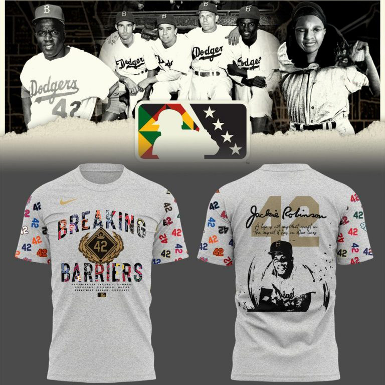 LA Dodgers Honoring Jackie Robinson #42 Special Shirt Gifts For Husband Oregontrailrvpk Shirt